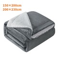 Kuscheldecke Wohndecke berber Fleece Decke Sofadecke Tagesdecke Flauschige DHL