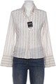 ZERO Bluse Damen Oberteil Hemd Hemdbluse Gr. EU 38 Baumwolle Weiß #u56fqdd
