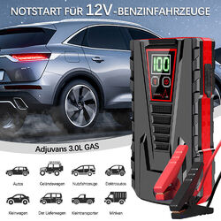99800mAh Jump Starter Starthilfe 12V Auto KFZ Ladegerät Booster Power Bank PKW..
