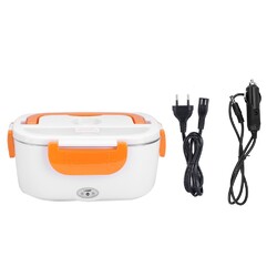 2 In 1 Tragbare Elektrische Beheizte Lunch Box Auto Haus Auto Lebensmittel Re E