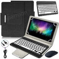 QWERTZ Bluetooth Tastatur Für Samsung Galaxy Tab A9+ A8 A7 S9 S8 S7 Hülle Maus