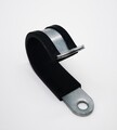 Rohrschellen Leitungsschellen Schlauchschellen mit Gummi DIN 3016 RSGU 6 - 40 mm