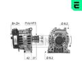 1x Generator ERA 210340A passend für MERCEDES-BENZ EVOBUS