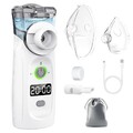 Inhalationsgerät tragbar Vernebler Set Mit USB Wiederaufladbar Timer und Display