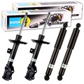 4x BILSTEIN B4 GAS STOSSDÄMPFER VORNE + HINTEN passend für OPEL VECTRA C  SIGNUM
