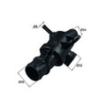 Thermostat Kühlmittel MAHLE TM 40 92 für Mercedes-Benz A