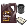 FEBI BILSTEIN Inspektionspaket 5L MANNOL Energy Formula PD 5W-40 für Hyundai