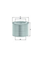 Luftfilter Filtereinsatz MAHLE für MERCEDES CUMMINS ATLAS COPCO FLOTTMANN WERKE