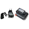 Set: Li-Ion Akku 18V 2,0Ah + Ladegerät für Gardena 8833-20 09840-20 9840-20 9840