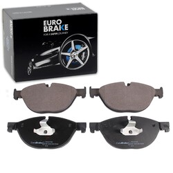 EUROBRAKE BREMSBELÄGE SATZ VORDERACHSE PASSEND FÜR BMW 5 6 7 BREMSEN |