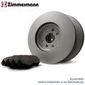 Bremsscheiben Set + Beläge ZIMMERMANN für IBIZA FABIA ROOMSTER VW POLO 9A4 4 9A2