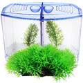  Aquarium Mini-Desktop-Aquarium Künstliche Pflanzen Zubehör Für Aquarien