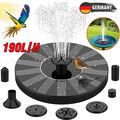 Solar Teichbelüfter Sauerstoff Pumpe Gartenteich Teichbelüftung Teichpumpe 190lh