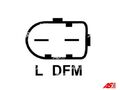 AS-PL (ARE0013) Lichtmaschinenregler, Spannungsregler für AUDI HONDA MG ROVER