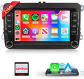 Android 13 Autoradio Carplay GPS Navi 2+64GB für VW GOLF 5 6 Passat Touran Polo