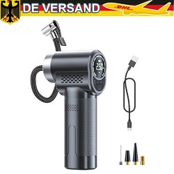Reifenfüller Luftpumpe Luftkompressor Autoreifen Druckluft Fahrrad DC7,4V 150PSI