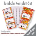 Tombola Lose Gewinnlose Nr 1-100 erweiterbar bis 1000 opt. Nieten + Aufkleber