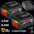 12.0Ah Akku für Bosch 18V Professional BAT618 GBA GSR BAT609 8000mAh / Ladegerät
