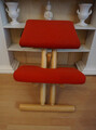STOKKE/VARIER MULTI BALANS ALLROUNDSTUHL KNIESTUHL KNIEHOCKER IN ROT! LOOK!