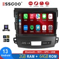 Für Mitsubishi Outlander 2005-2011 64G Android 13 Autoradio CarPlay Kam Navi USB