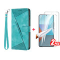 Handyhülle für Xiaomi 14T Pro Redmi Note 14 Pro 13 Pro 5G 9H Displayglas Case