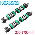 2X HGR15/20 Linearführung Führungsschiene +4X HGH15/20CA Gleitblock Set CNC DIY