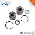 2x GSP Radlagersatz SET/Satz vorne, hinten links und rechts für AUDI VW