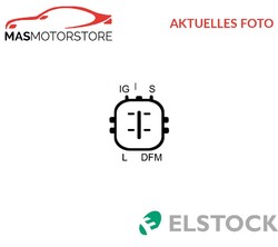 LICHTMASCHINE GENERATOR ELSTOCK 28-5799 A FÜR TOYOTA YARIS 1.3L 63KW,64KW