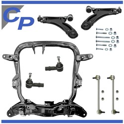 Achsträger vorne für Opel Corsa C Combo 7 Teile Querlenker Satz links rechts