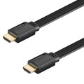 HDMI Kabel 0,5m High Speed with Ethernet A-Stecker flach 3D Ultra HD FULL TV 4K