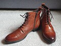 Damenschuhe Stiefeletten Boots 5th Avenue neu mit Etikett Gr. 37 Braun/Cognac