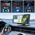 10.26" Car Radio Wireless Android Auto Portable Multimedia Player Apple Carplay
