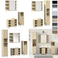 Badmöbel Set Badezimmermöbel Bad Spiegel Waschtisch Unterschrank Badschrank