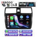 Für Suzuki Swift III 03-2010 DAB+ Autoradio CarPlay Android 13 4+64G GPS NAV Kam