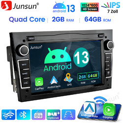 DAB+ 2+64G Android 13 Autoradio GPS Navi Für Opel Astra H G Corsa C D Zafira A B