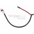 1x Warnkontakt, Bremsbelagverschleiß METZGER 1190112 passend für PORSCHE