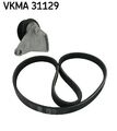 SKF VKMA 31129 Keilrippenriemensatz für AUDI