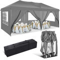 Pavillon 3x6m/ 3x3m Faltpavillon Wasserdicht Gartenzelt Partyzelt Popup Festzelt
