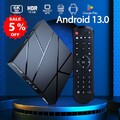 2025 Smart TV BOX 128GB 4GB Android 14 WIFI6 Netzwerk Media Player Quad Core DE