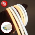 230V COB LED Strip Streifen Wasserdicht Schlauch Lichtleiste Lichtband IP65 220V