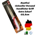 Kochmesser Küchenmesser [ Premium ] Hackmesser Universal Messer Edelstahl 22,5cm