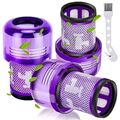 3x HEPA-Filter Ersatz Für Dyson V12 Detect Slim Absolute Animal Staubsauger