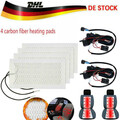 2 Set Auto Carbon Universal Sitzheizung Heizmatten Nachrüstsatz KFZ PKW 2Stufen