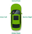 Nebelscheinwerfer Set Links Rechts Depo für Ford C-Max II Fiesta VII 2014->