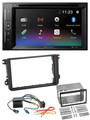 Pioneer Bluetooth MP3 USB 2DIN DAB DVD Autoradio für VW Amarok ab 10 Beetle ab 1