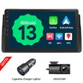 DVR+Für BMW 3er E46 M3 9" IPS E46A13 Autoradio GPS Navi Android 13 Apple CarPlay