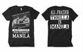 T-Shirt muhammad ali 3FB Black,king of the ring ,Boxing,KO,Thrilla in Manila,
