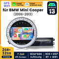 8-Kern DSP Android 13 Autoradio für BMW Mini Cooper GPS BT5.0 DAB+ CarPlay Navi