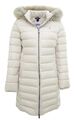 Tommy Jeans Damen Daunenjacke mittellang Essential Hooded beige weiß gebrochen Dw09060