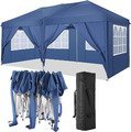 Faltpavillon 3x6m Wasserdicht Pop Up Partyzelt Gartenzelt UV Pavillon Festzelt